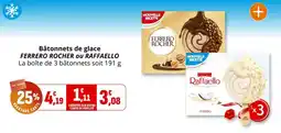 Coccimarket FERRERO Bâtonnets de glace offre