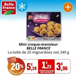 Coccimarket Belle France Mini croque-monsieur offre