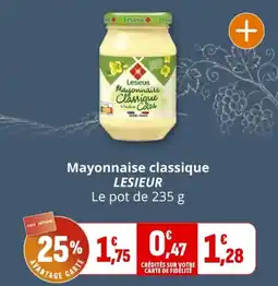 Coccimarket Lesieur Mayonnaise Classique offre