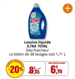 Coccimarket X.TRA TOTAL Lessive liquide offre
