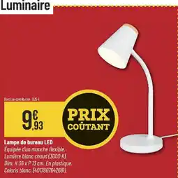 Bricorama Lampe de bureau LED offre