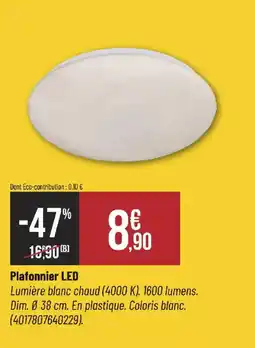 Bricorama Plafonnier LED offre