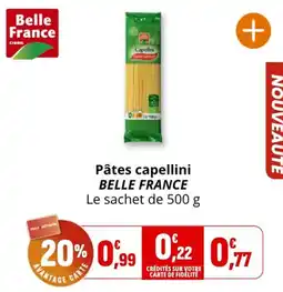 Coccimarket Belle France Pâtes capellini offre