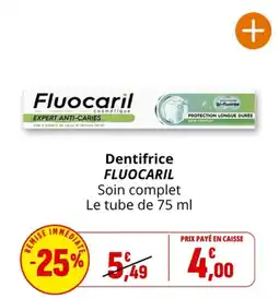 Coccimarket Fluocaril Dentifrice offre