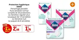 Coccimarket Nana Protection hygiénique offre