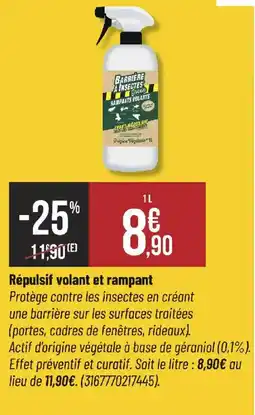 Bricorama Barrière à Insectes Green offre