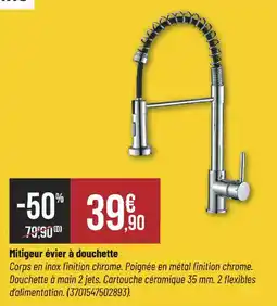 Bricorama Mitigeur évier à douchette offre