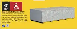 Bricorama DRYPLAC Plaque de plâtre BA13 Standard offre