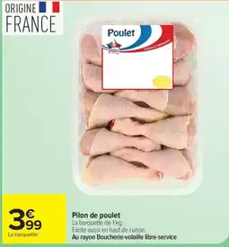 Carrefour Poulet Pilon de poulet offre
