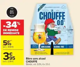 Carrefour CHOUFFE Bière sans alcool offre