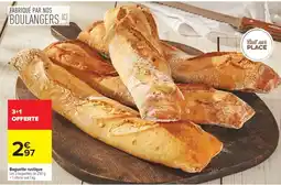 Carrefour Baguette rustique offre