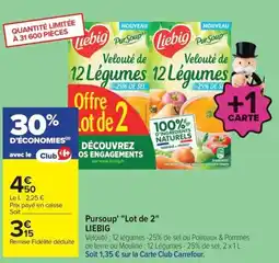 Carrefour Liebig Pursoup' Velouté de 12 Légumes offre