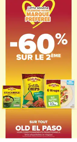 Carrefour Old El Paso tortilla chips offre
