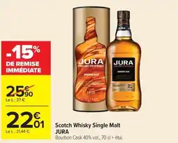 Carrefour JURA Scotch Whisky Single Malt offre