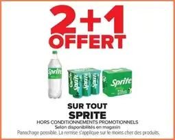 Carrefour Sprite offre