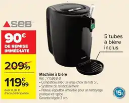 Carrefour SEB Machine à bière offre