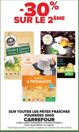 Carrefour Extra Ravioli 4 Fromages offre