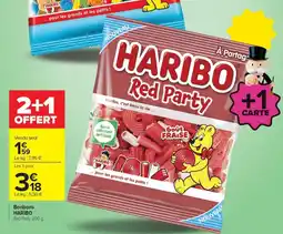 Carrefour Haribo red party offre