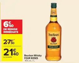 Carrefour Four Roses Bourbon Whisky offre