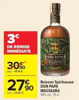 Carrefour DON PAPA MASSKARA offre