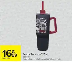 Carrefour Pokemon Gourde offre