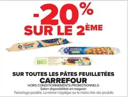 Carrefour Carrefour Pâte feuilletée offre