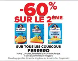 Carrefour FERRERO Couscous offre