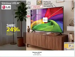 Carrefour LG Téléviseur LED 4K* offre