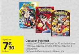 Carrefour Pokémon offre