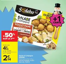 Carrefour SODEBO Salade & Compagnie offre