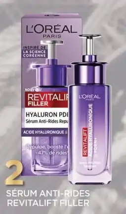 Carrefour L'ORÉAL PARIS SÉRUM ANTI-RIDES REVITALIFT FILLER offre