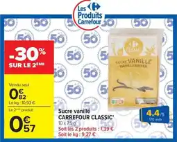 Carrefour Carrefour Classic Sucre vanillé offre