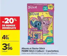 Carrefour PANINI Stitch 3 offre