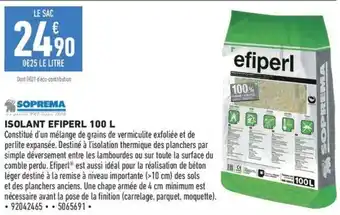 Efiperl ISOLANT EFIPERL 100 L