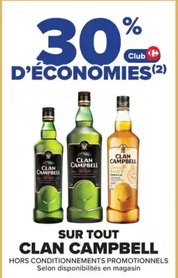 Carrefour Clan Campbell offre