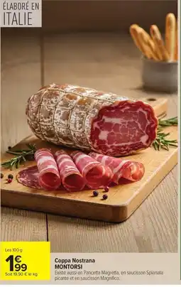 Carrefour MONTORSI Coppa Nostrana offre