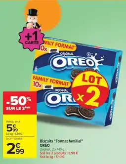 Carrefour OREO Biscuits offre