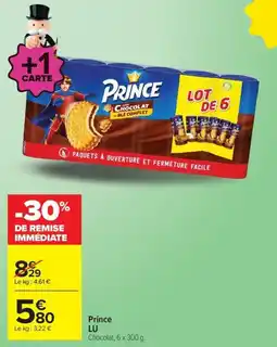 Carrefour Prince Chocolat offre