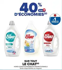 Carrefour Le chat offre