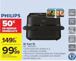 Carrefour PHILIPS Air fryer XL offre