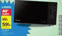 Carrefour Hisense Micro-ondes grill offre