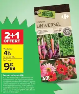 Carrefour Terreau universel UAB offre