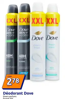 Action Dove Déodorant offre