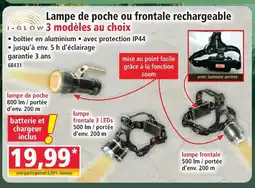 Norma I-glow lampe de poche rechargeable offre
