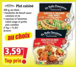 Norma La belle chaurienne plat cuisiné offre