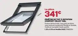 Gedimat Velux ggl fenêtre de toit à rotation confort offre