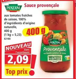 Norma Panzani sauce provençale offre