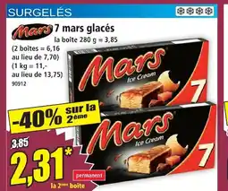 Norma 7 mars glacés offre