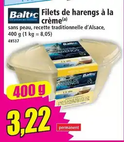 Norma Baltic filets de harengs à la crème offre