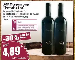 Norma Domaine ska aop morgon rouge offre